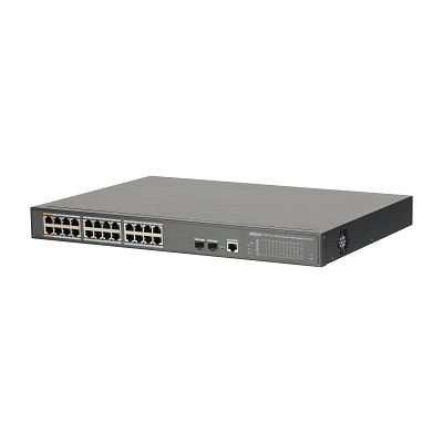 Switch L2 managed 26 porte Gigabit 24 PoE 240W