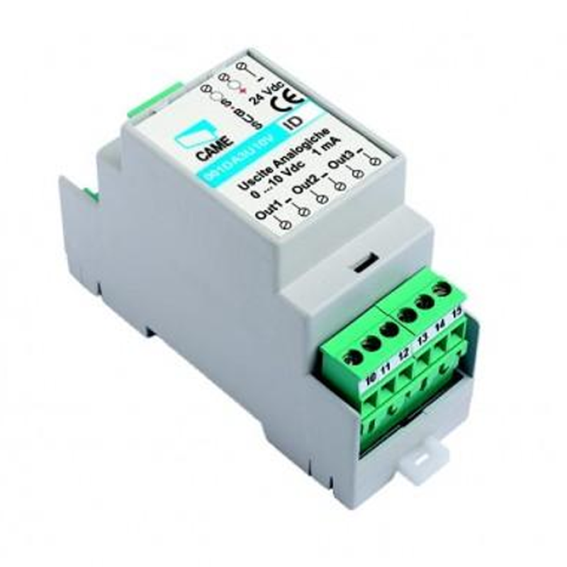 Modulo 3 Uscite analogiche 10V