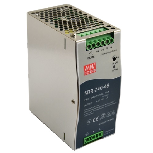 Alimentatore DIN 48Vdc-240W